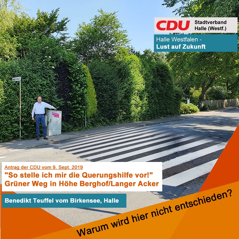 cdu halle westfalen gruener weg